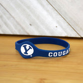 Fan Frenzy Gifts BYU Cougars Officially Licensed Silicone Bracelet